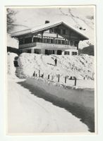 Ansichtskarte Chalet Strubeli Lenk im Simmental Gelaufen