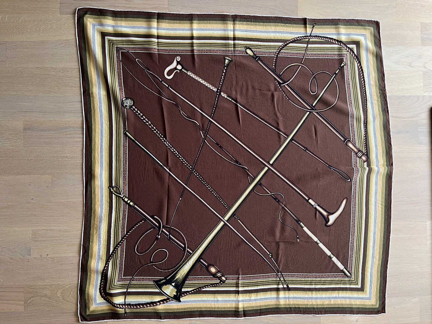 Foulard & Sciarpe: Foulard aus Seide - Seidentuch – Usato da Uetendorf venduto da Florabella01