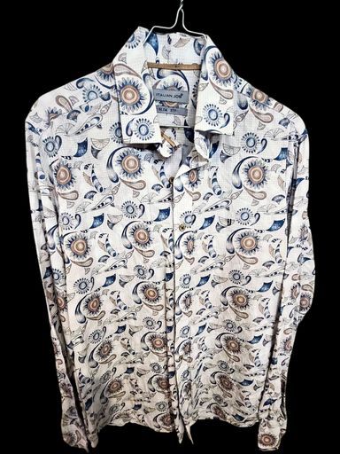 Camicie: Italian Job Gemustertes Button-Down Hemd - Paisley & – Usato da Zug venduto da vinokilo 1