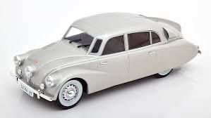 Modellini d'auto: TATRA 87 1937 SILBER 1:18 MCG – Nuovo e nell'imballaggio originale da Suhr venduto da Moebelsiralfred