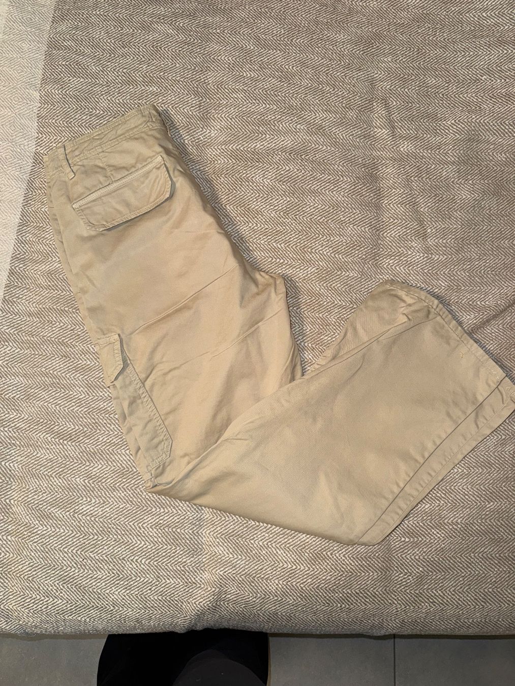 Pantalons: Zara Beige Cargo-Hose – D'occasion à Zofingen par zac_spc2 2