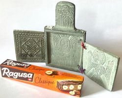 🌟Koptische Reiseikone Ikone Äthiopien Tryptichon Christus🌟