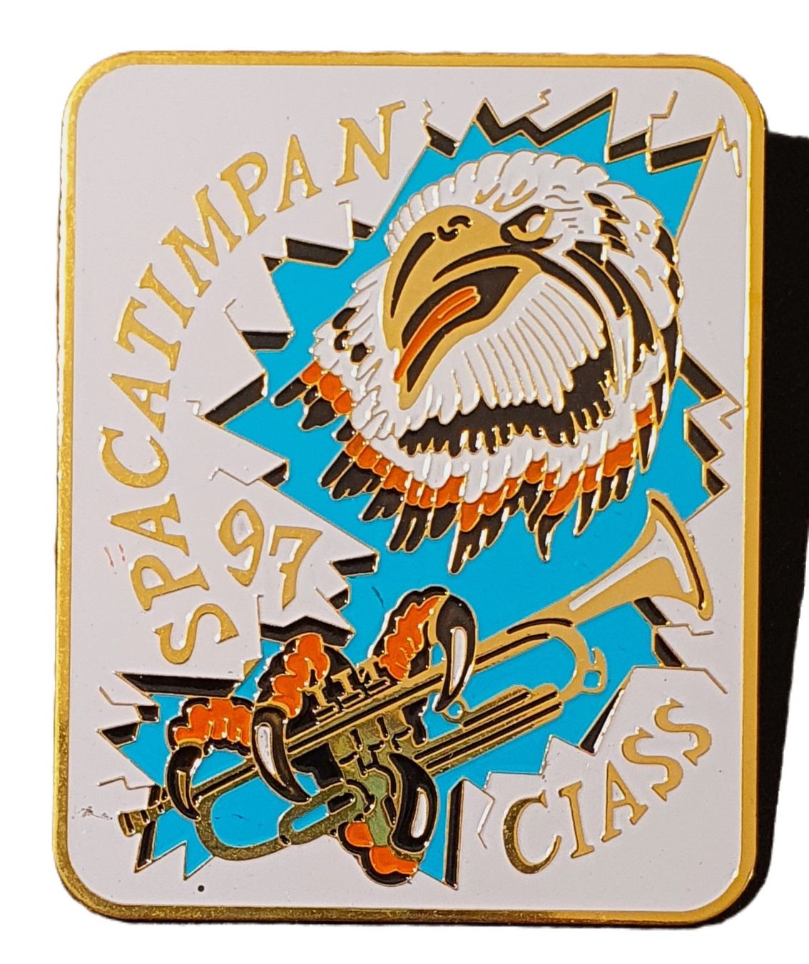 Plaketten & Abzeichen: X53 - Grosser Pin Spacatimpan Chiasso 1997 – Gebraucht aus Reinach BL von Boston-Verkauf