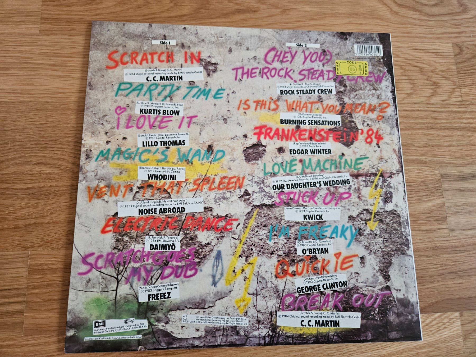 Dischi in vinile: Scratch & Break Vol. 2 - Oldschool Hip Hop – Usato da Liestal venduto da tower01 1