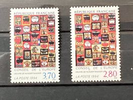 Paire Conseil Europe 1994 Neufs**