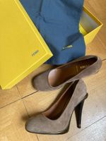 WUNDERSCHÖNE FENDI PUMPS MIT PLATEAU, GR. 39.5, NEU MIT OVP!
