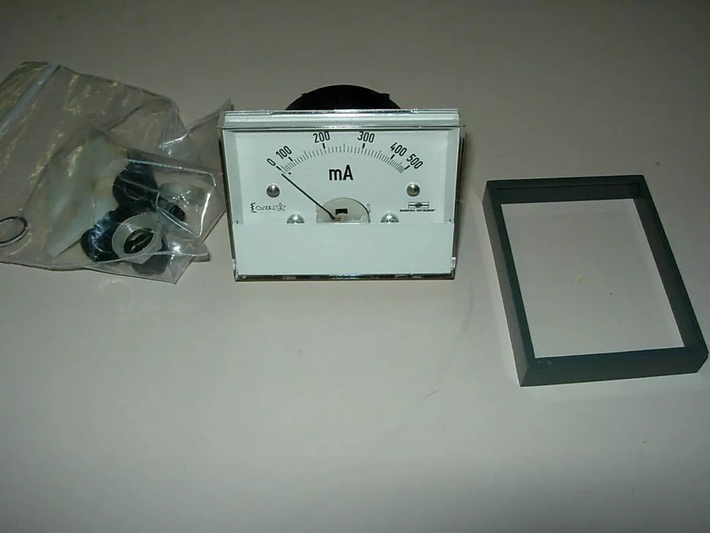 5 A AC Amperemeter Einbau – Drehspulenanzeige Fü Produktbild-Vorschau 6