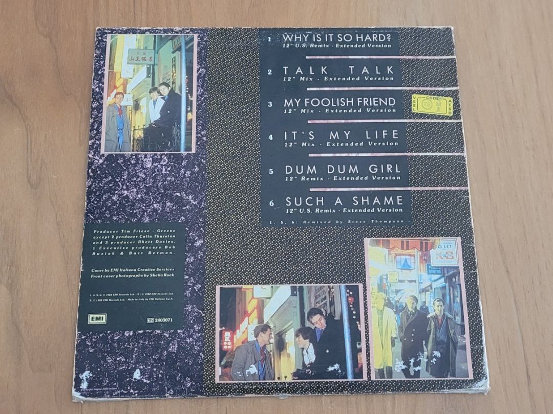 Schallplatten: EP  Talk Talk – Gebraucht aus Martigny von MZ-67 1