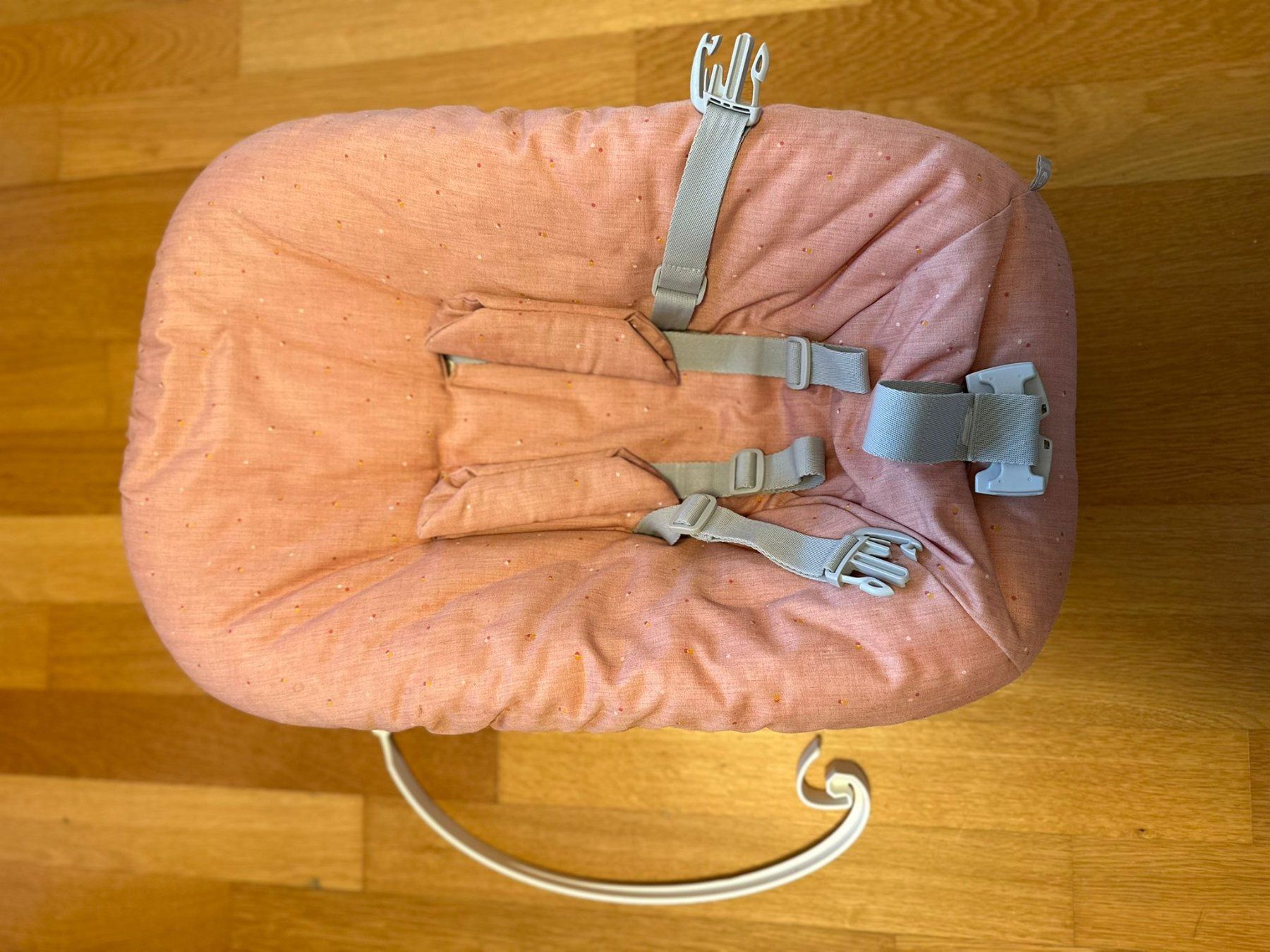 Stokke Sdraiette & Sdraiette a dondolo: Stokke Newborn rosa – Usato da Zug venduto da alessandrocossar