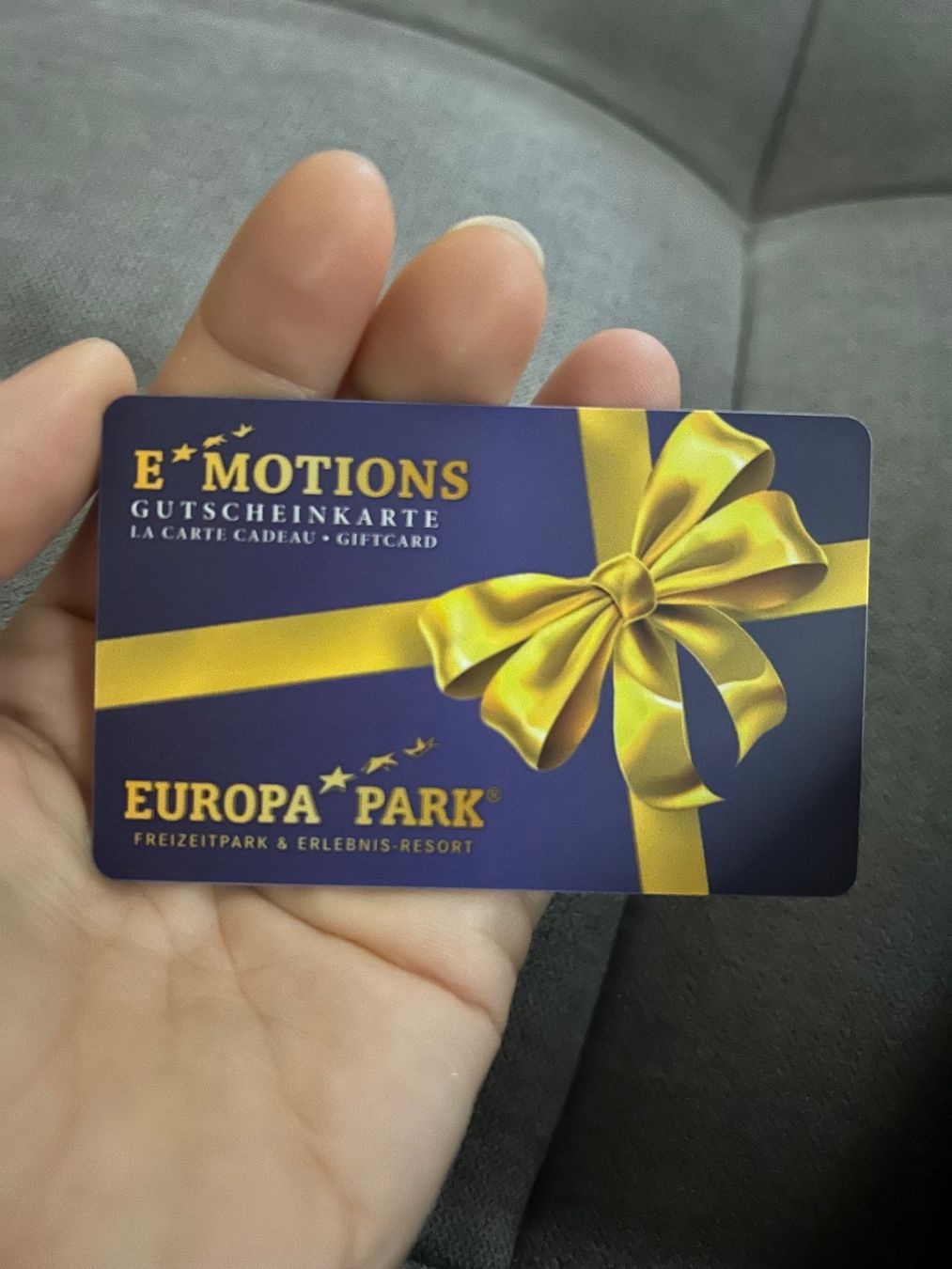 Europa Park Gutscheine: Europapark Gutschein Wert 50€ – Neu (gemäss Beschreibung) aus Seedorf UR von