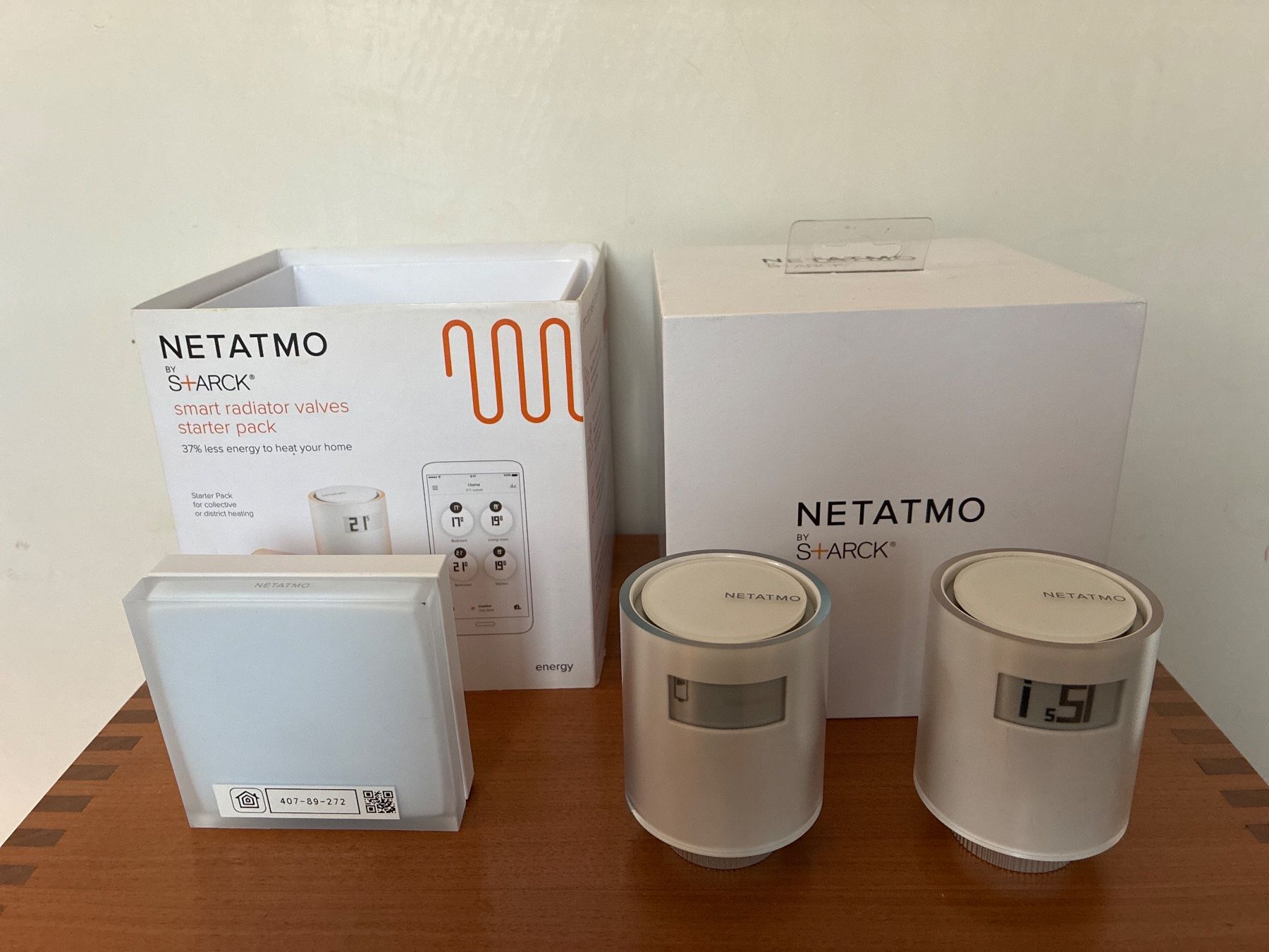 Netatmo Messen: Smart Radiator Valves Starter Pack Set von Netatmo by Starck – Gebraucht aus Zürich von Boognishh