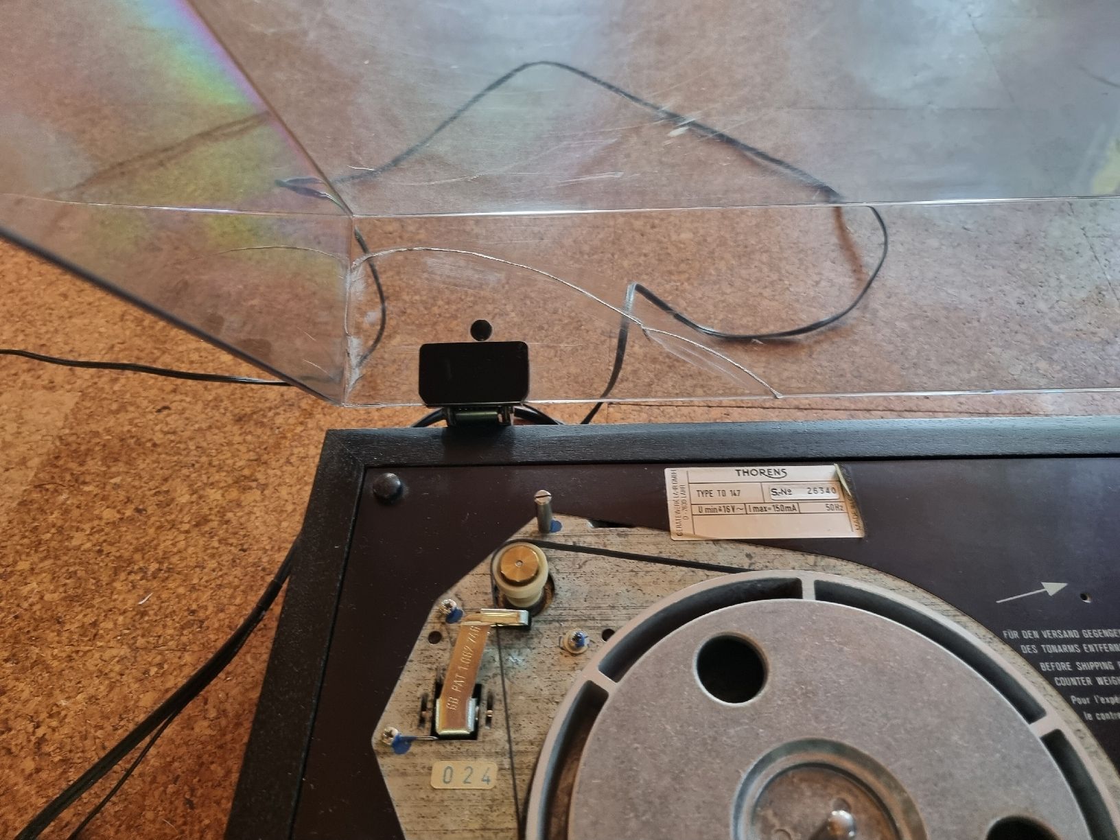 Thorens Tourne-disques: Thorens TD 147 Plattenspieler – D'occasion à Rigi-Kaltbad par Marion_Fercher 1