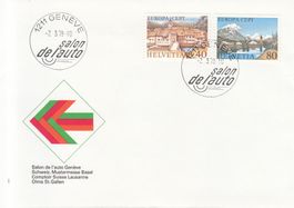 Sonderstempel SA. 46a Autosalon Genève 1978