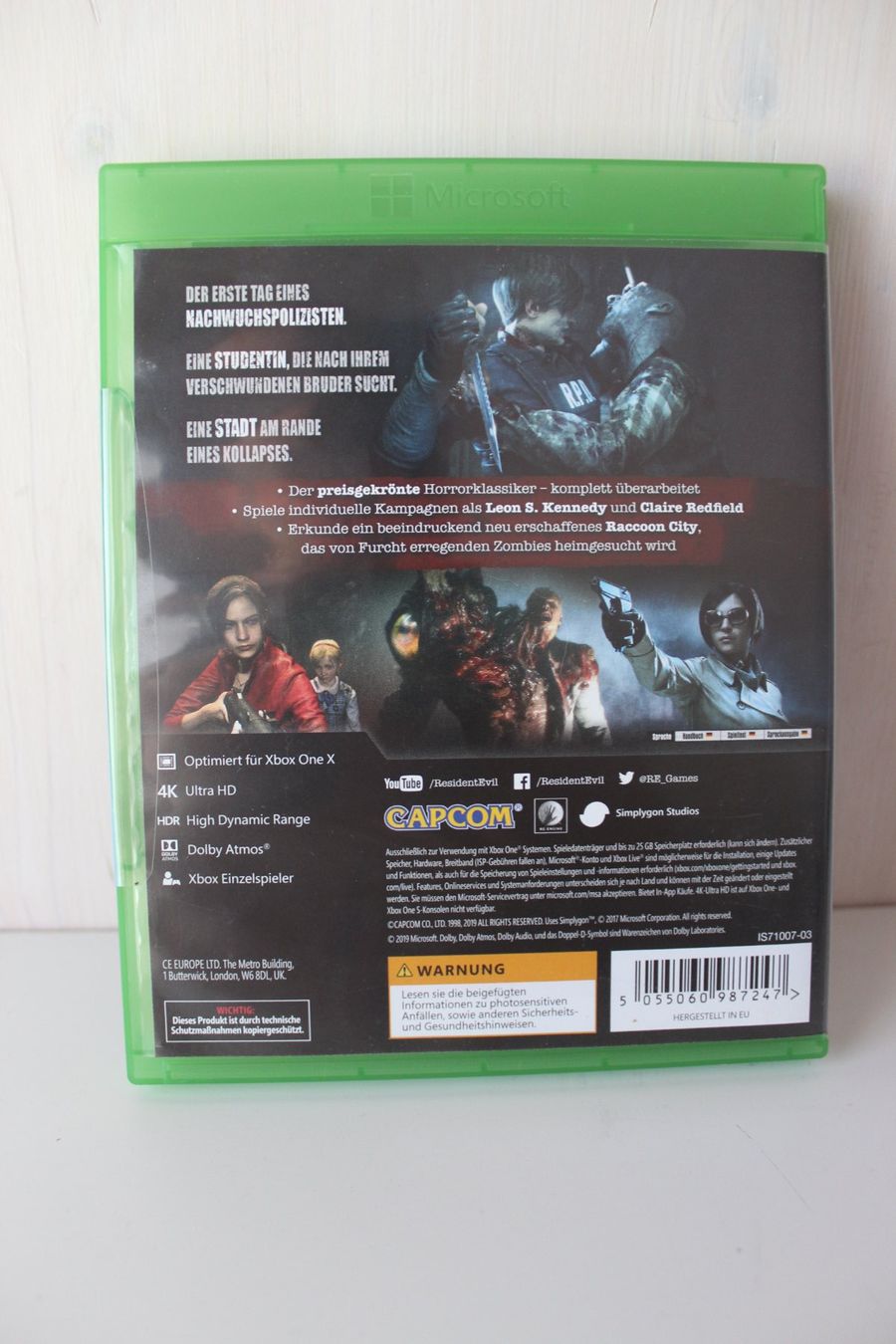 Giochi: Resident Evil 2 - XBOX ONE - NEU – Nuovo e nell'imballaggio originale da Ebertswil venduto da Ricogoeritz 1