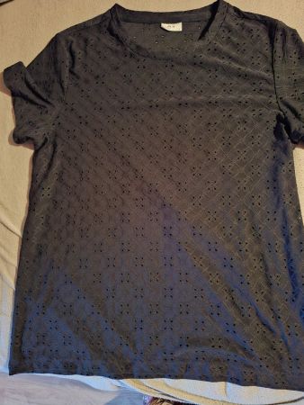 Damen T-Shirt Set 3 Stk. schwarz/grün guter Zustand