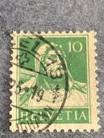 Tellbrustbild ZNr.153 - 1915 Abart Putzer