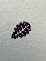 Stemplino Gummistempel Eichenblatt – Herbst / Natur