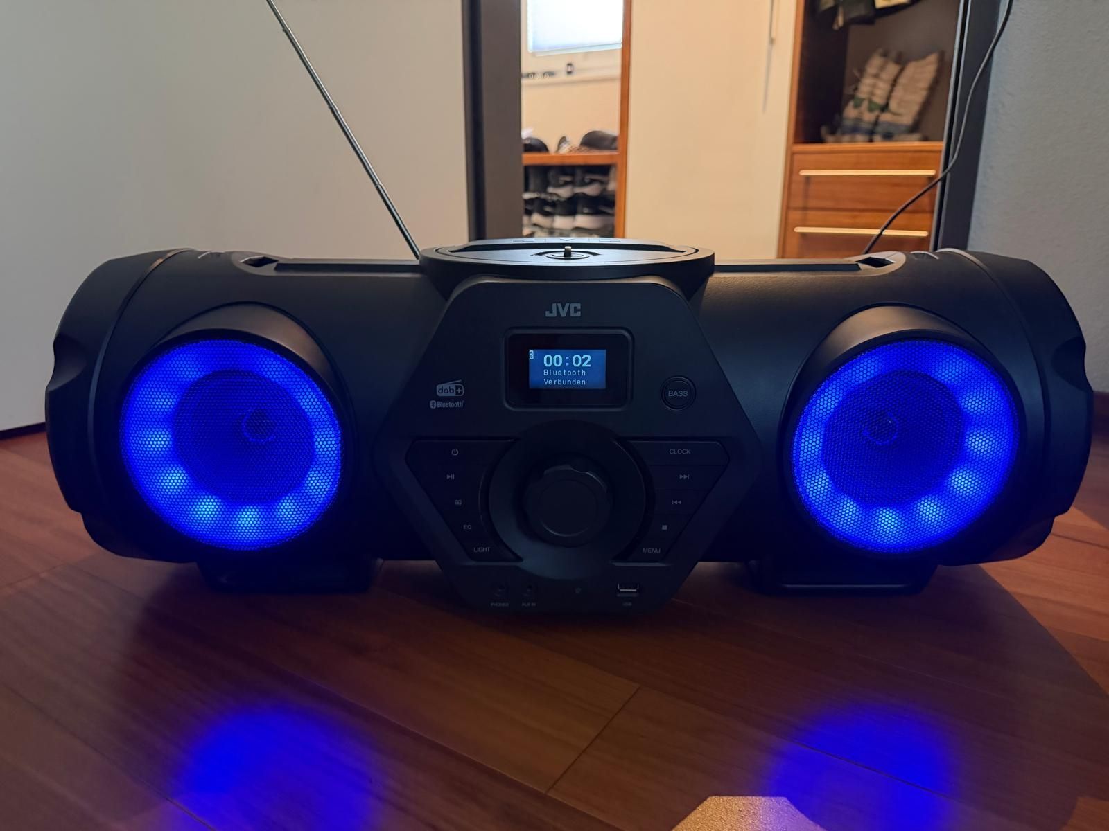 JVC Sistemi audio & multimediali: Radio-CD-Bluethood-Player/Box – Usato da Oberbüren venduto da mihuser 1