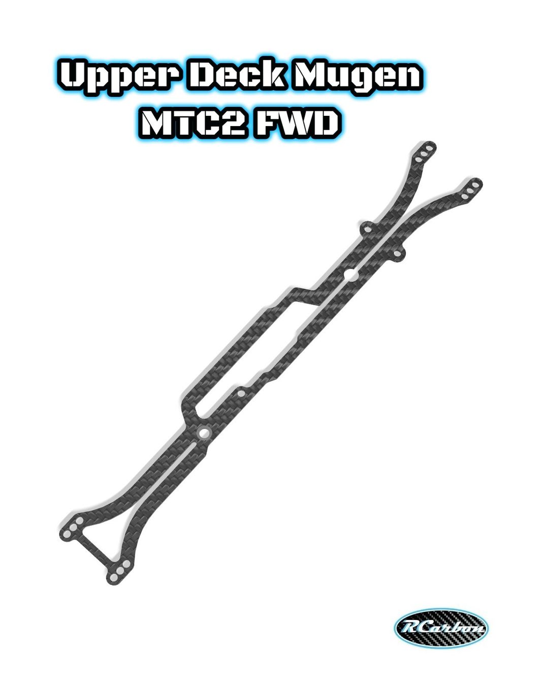 Mugen Modellismo RC: Upper Deck Mugen MTC2 FWD – Nuovo e nell'imballaggio originale da Montagny-Yverdon venduto da Rcarbon.