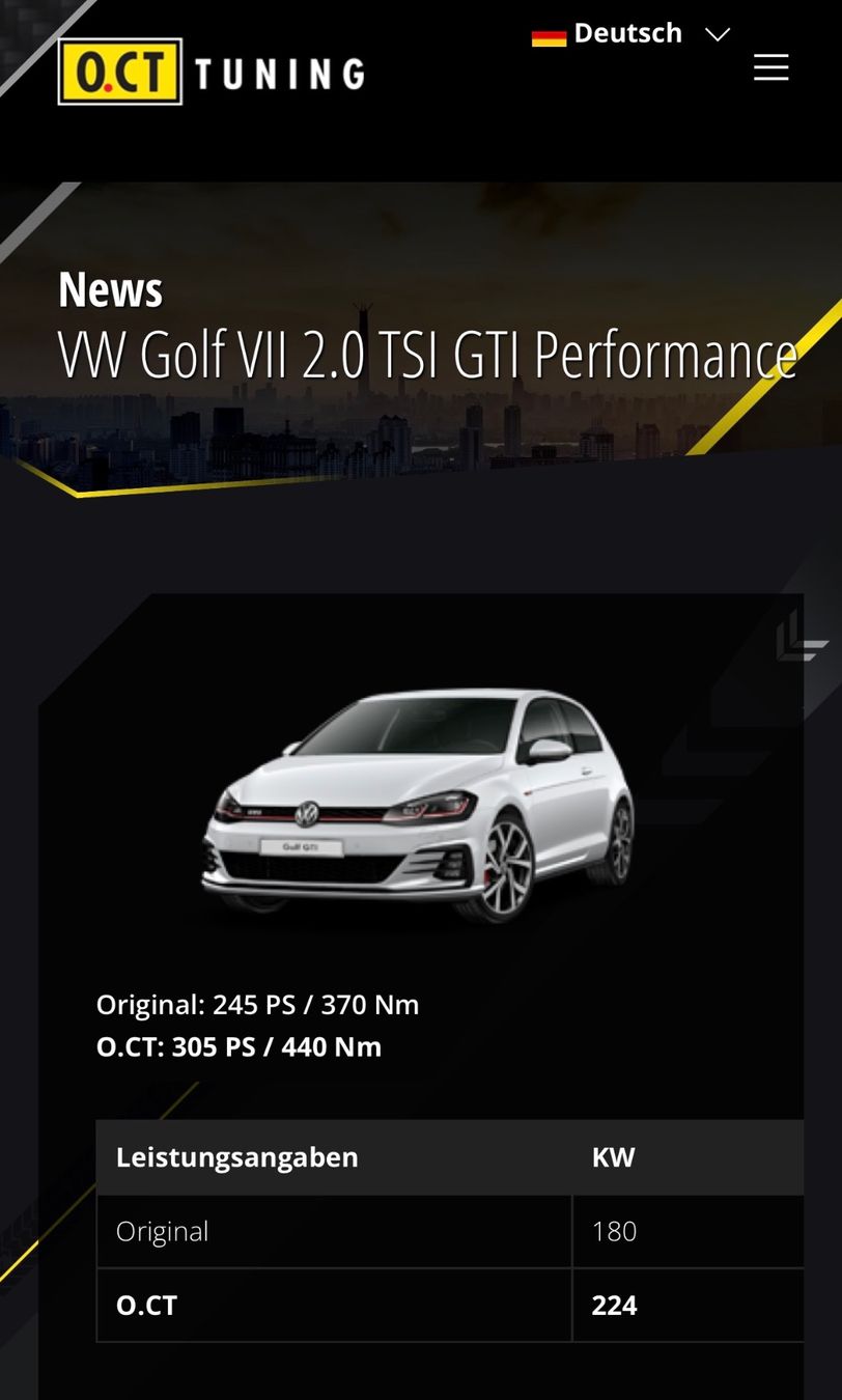 VW Automobili: 2018 GTI Perf.Mfk Jun.26 OCT 305 No OPF – Usato da Frauenfeld venduto da philipscarsystems 6