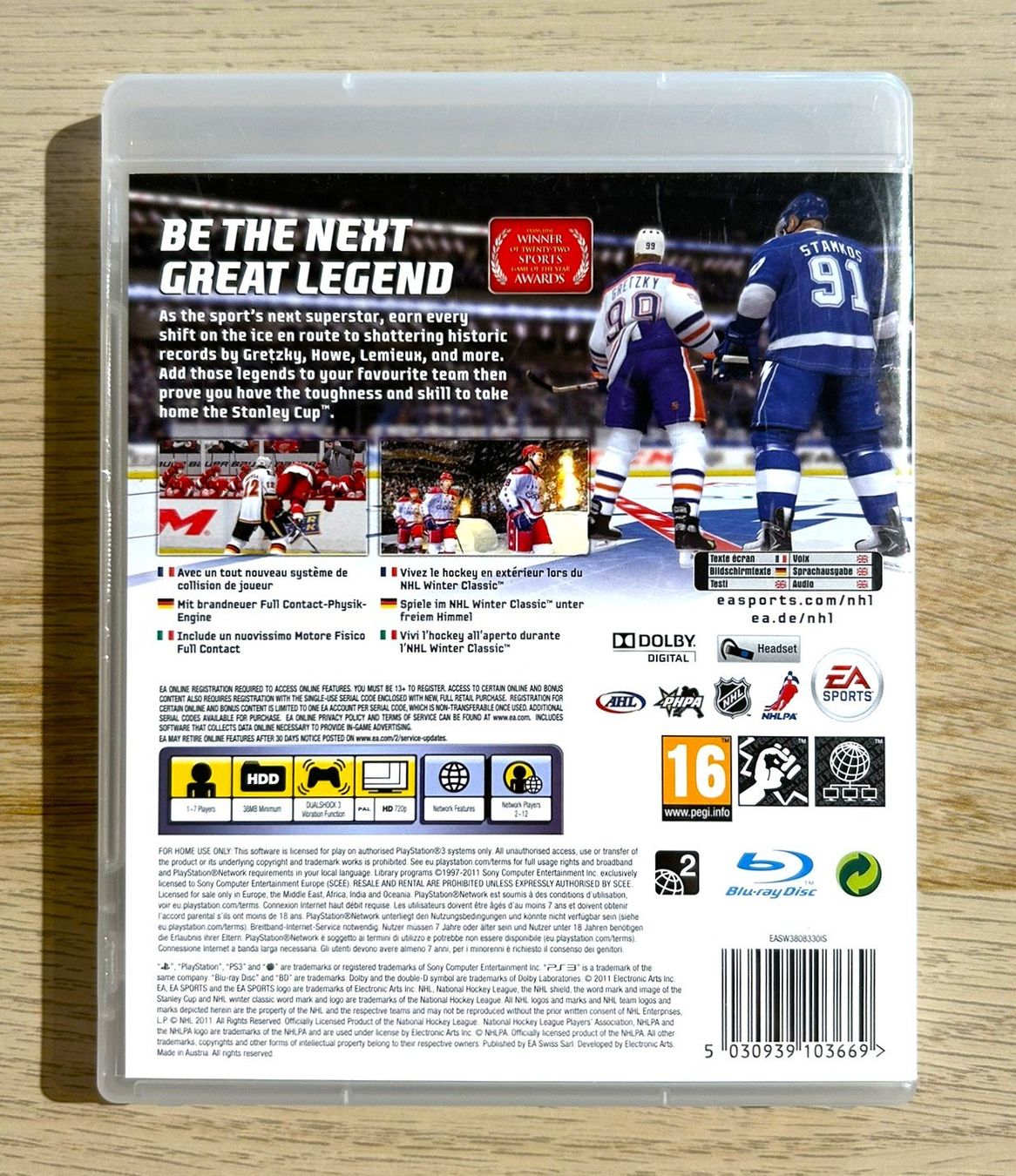 Sony Giochi: NHL 12 PS3 – Usato da St. Gallen venduto da Alpine.Arcade 1