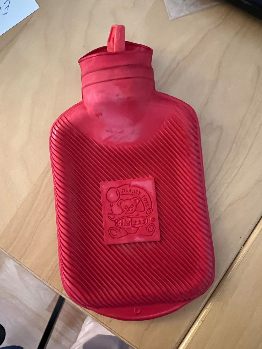 Giocattoli: 18x10 cm grosse Puppen Bettflasche Wärmeflasche – Usato da Brugg AG venduto da Eichstel
