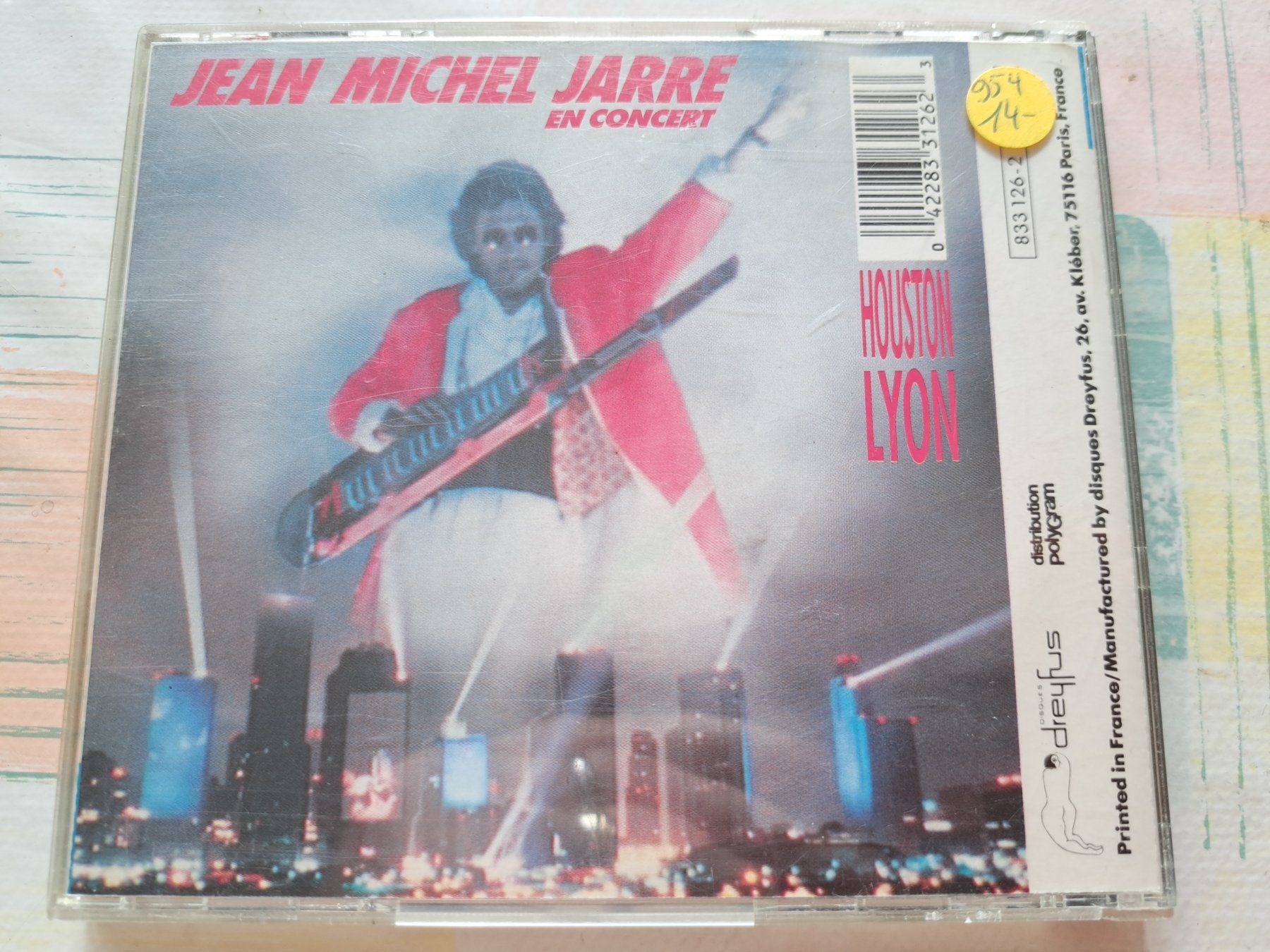 CD: CD Jean-MIchel Jarre - Live Houston Lyon  – Usato da Pully venduto da bro_n52j 1