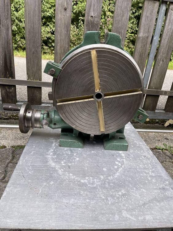 HURON Teilapparat- Rundtisch 600mm Rotary Table - machines tools and trad