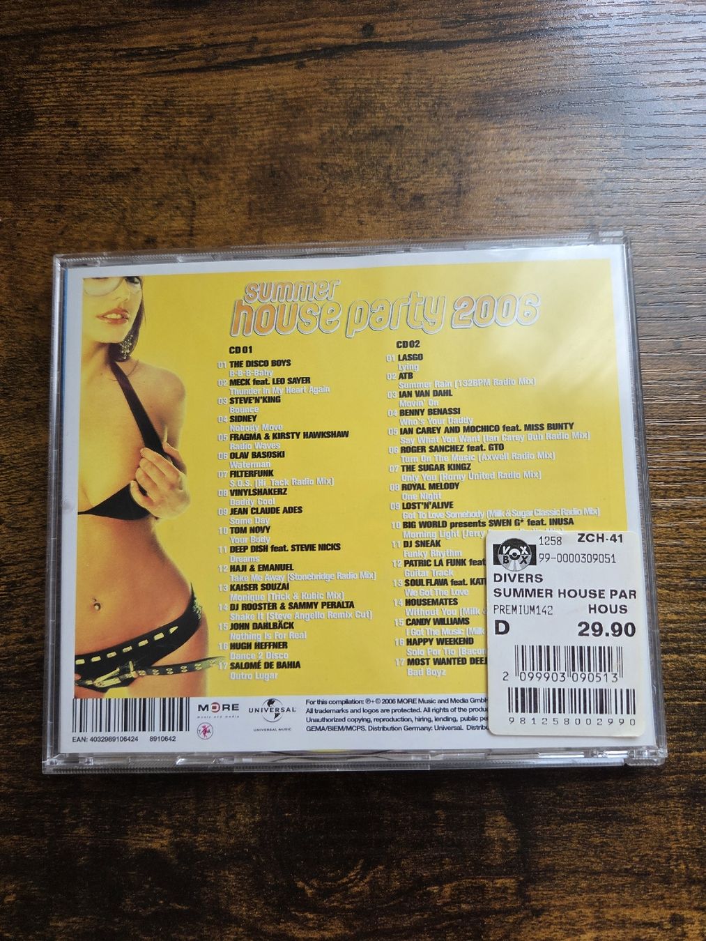 CD: Summer House Party 2006 2 CD Compilation – Usato da Winterthur venduto da Maricels_Boutique 1