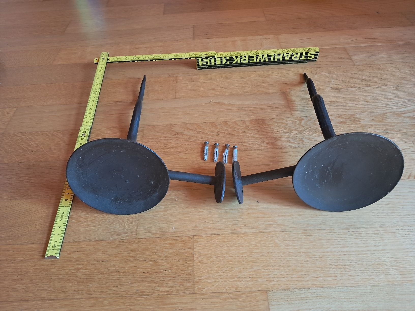 Portacandele: Kerzenhalter, Wandhalter, Deko. – Usato da Dintikon venduto da Kamelsammler 1