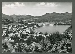 AK sw Lugano TI veduta generale ≈ 1960 