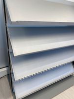 8 Tablare für Prospekte Broschüren oder Zeitschriften