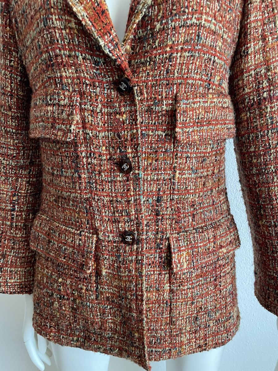 Chanel Giacche: Chanel Tweed Jacke – Usato da Winterthur venduto da 11.11 2
