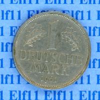 DEM___1.00 1961J ss-vz 1 Deutsche Mark