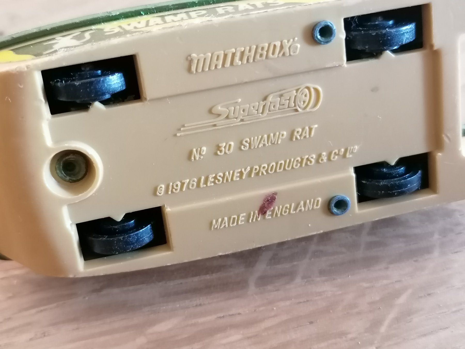 Matchbox Modellini d'auto: Matchbox Superfast No30 - Swamb Rat – Difettoso da Basel venduto da vintagecollector 4
