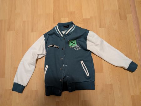 Minecraft College Jacke  Grösse 140 cm neu