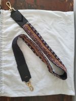 Cinturino per borsa marca Maje, motivo etnico con perline!