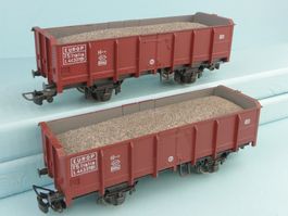 Rivarossi 2 X 2009 Offener Güterwagen