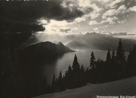 Sonnenuntergang Rigi-Känzeli, 1957