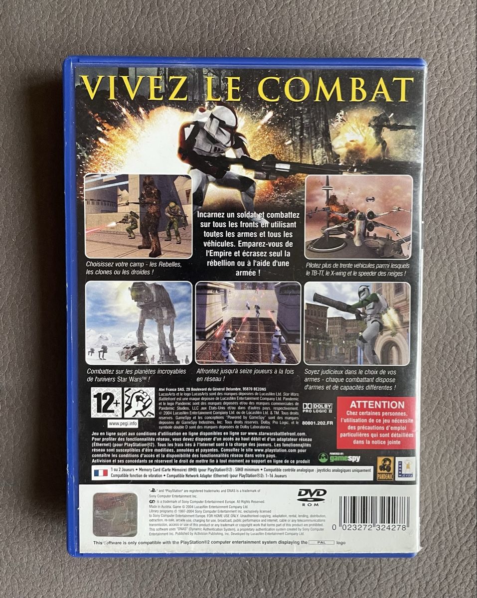 Giochi: Star Wars : Battlefront - PS2 – Usato da Onnens VD venduto da Slyce 1