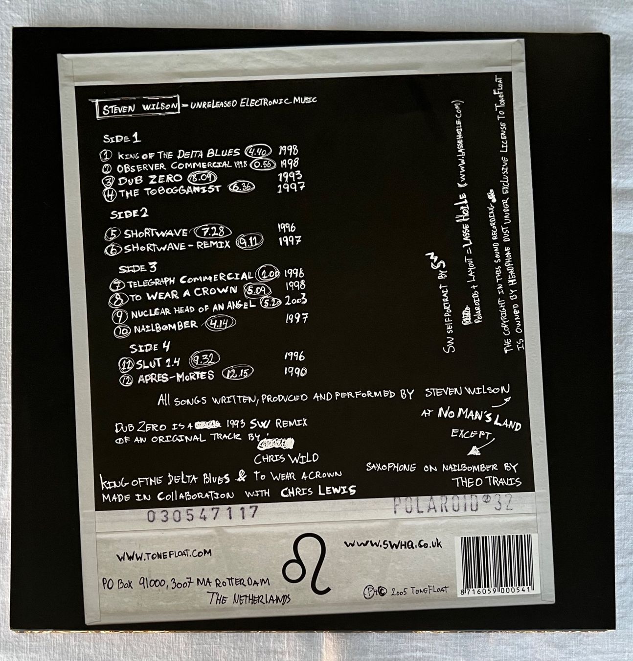 Dischi in vinile: Steven Wilson - Unreleased Electronic Music / 2 LP Vinyl – Nuovo (secondo la descrizione) da Schaffhausen venduto da Mond689 1