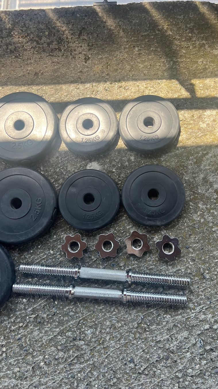 Hanteln & Gewichte: Kompl. Gewichtsscheibenset  25 kg – Gebraucht aus Schübelbach von Dolly990_2 3
