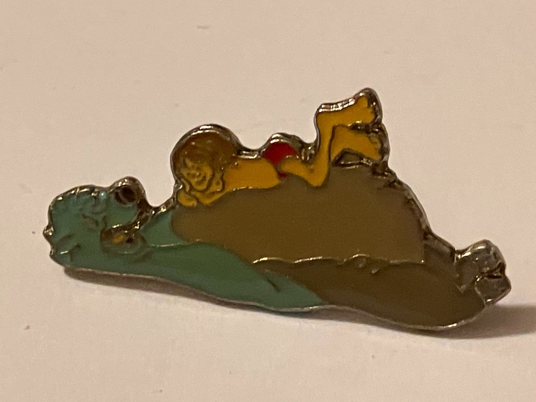 Placchette & Badge: 1 Pin Mogli und Balu Dschungelbuch – Usato da Basel venduto da djwwpp