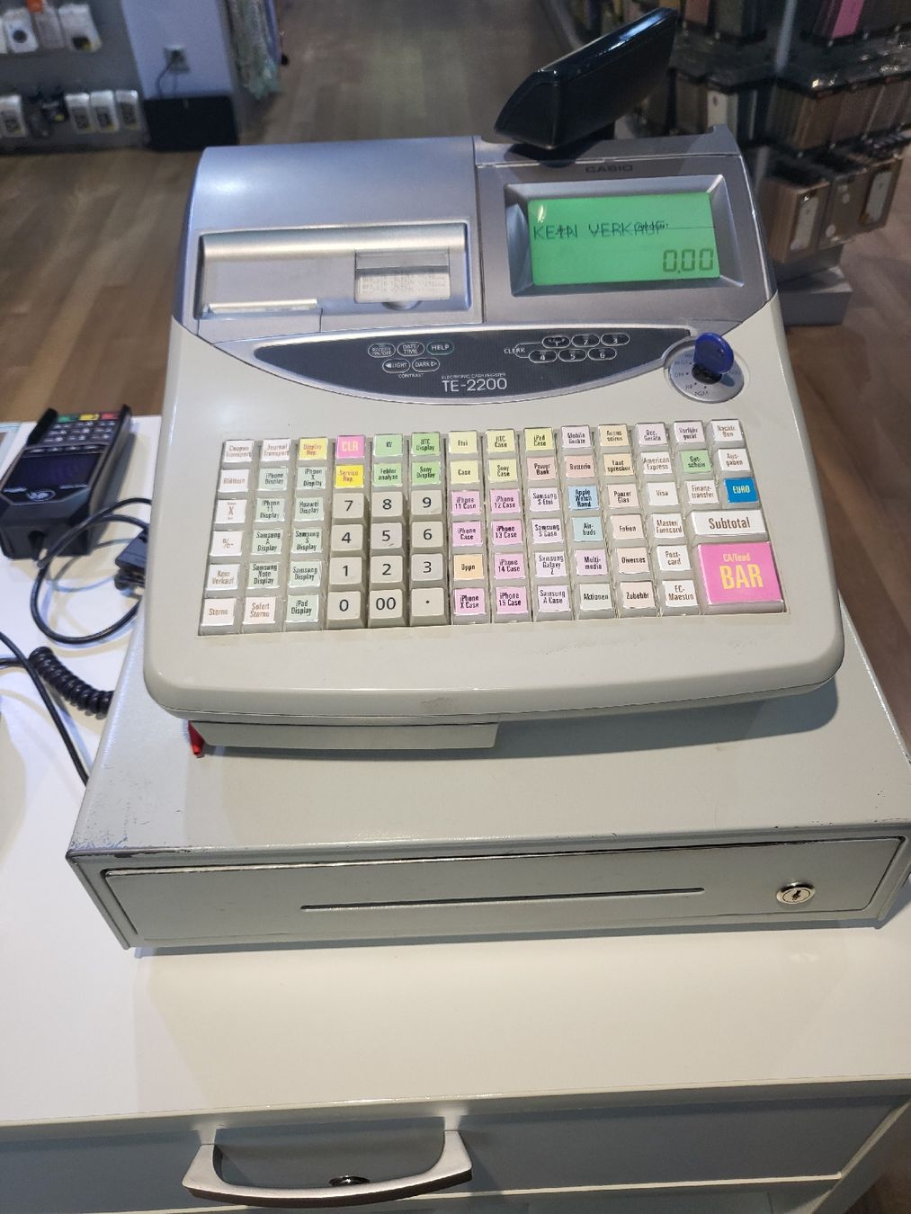 Casio Registratore di cassa: casio TE 2200 Kasse – Usato da Neerach venduto da MarbleAndFortuneAG