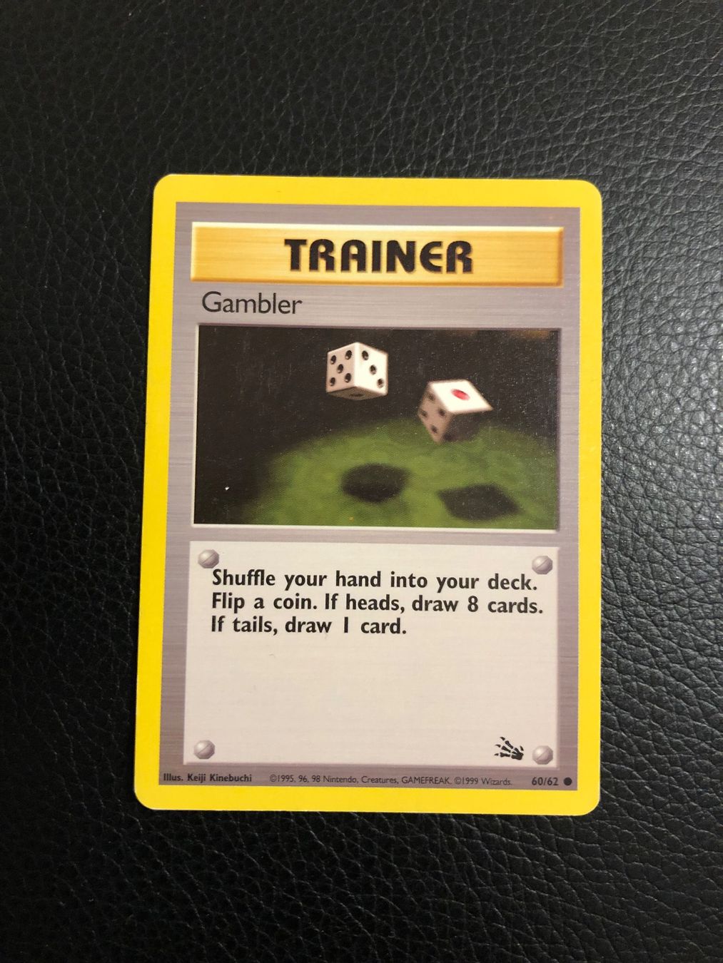 Pokémon Carte collezionabili: Fossil Gambler 60/62 Ab 1 – Usato da Paradiso venduto da Pkmn10