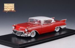 CADILLAC ELDORADO SEVILLE 1957 ROT /WEISS 1:43 STAMP