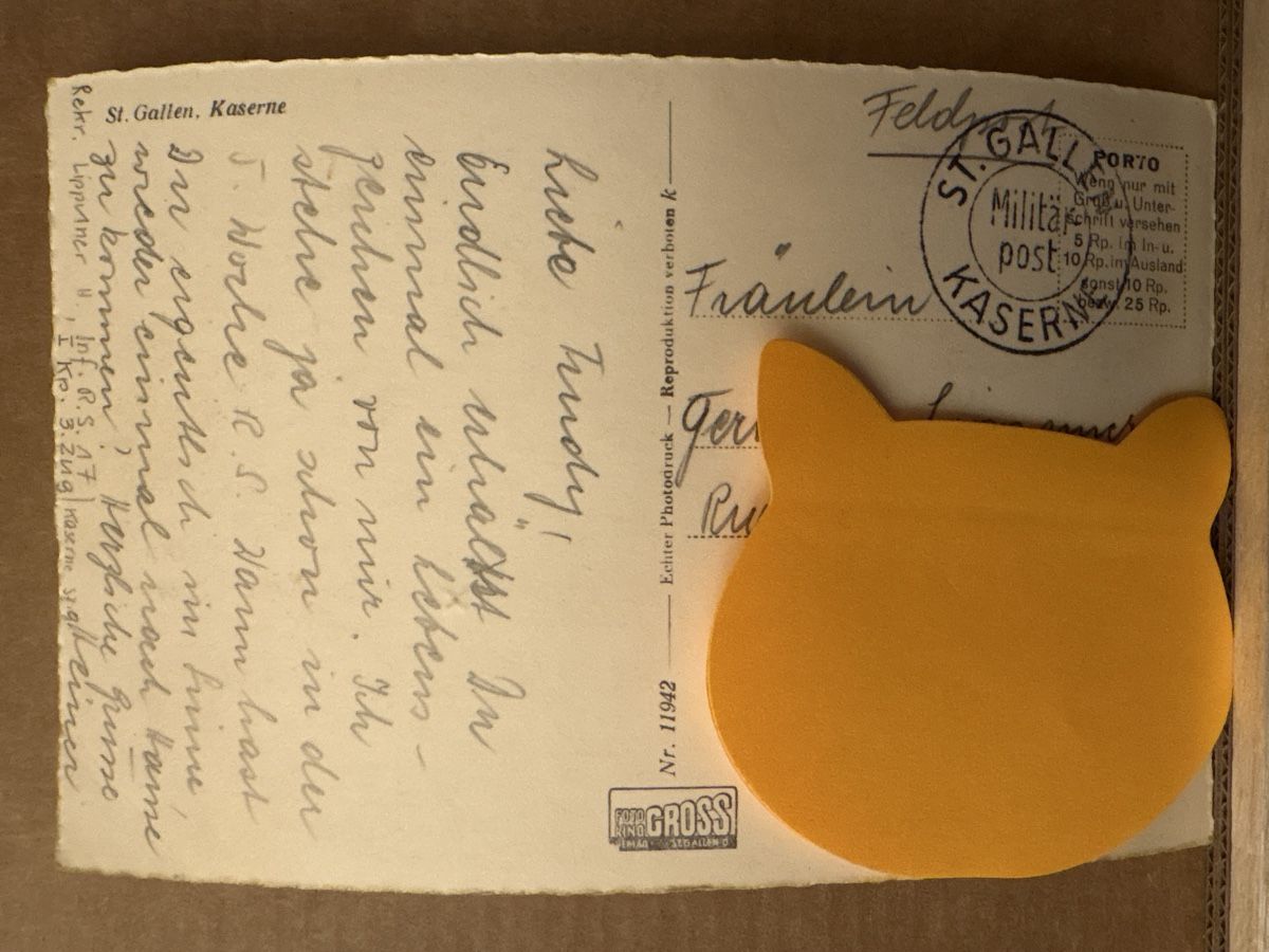 Cartoline postali: AK von St. Gallen Kaserne – Usato da Rümlang venduto da Kartenpost1 1