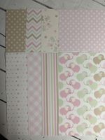 Designerpapier "Baby-Elefanten" / P