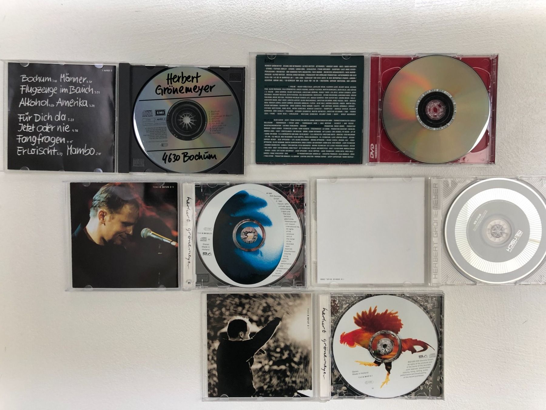 CDs: Herbert Grönemeyer CD/DVD - Set (5 Alben) – Neu (gemäss Beschreibung) aus Thalwil von Sommerwende 2