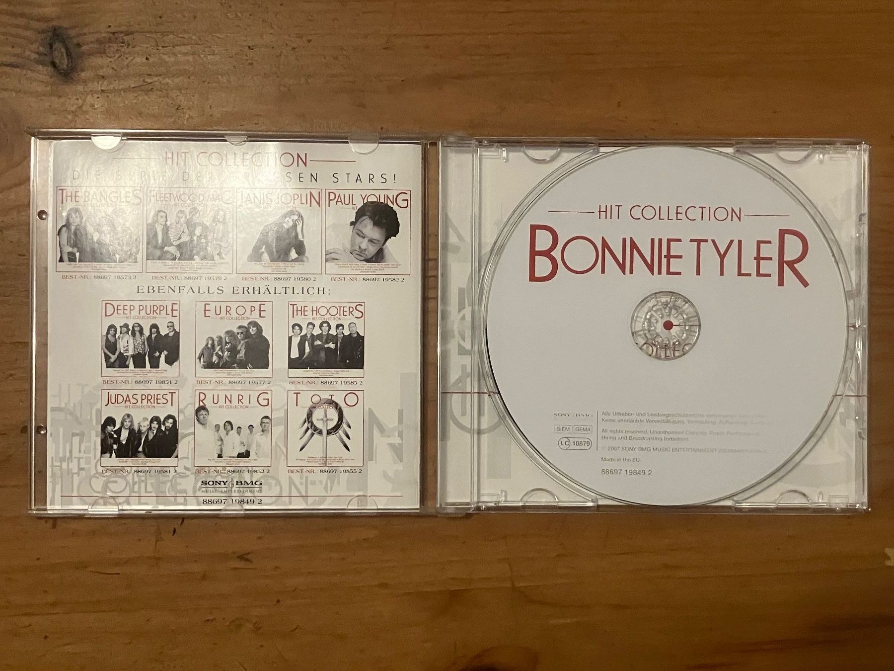 CD: Bonnie Tyler - Hit collection CD – Usato da Meyrin venduto da Julien333 1
